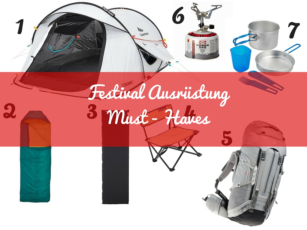 Festival-Ausrüstung