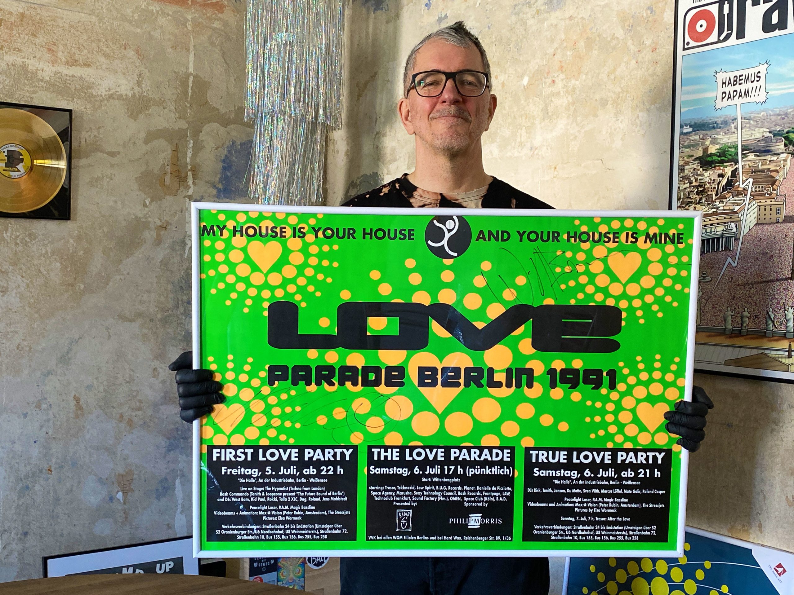 Rave the Versteigerung exklusiver Loveparade Schätze Seid